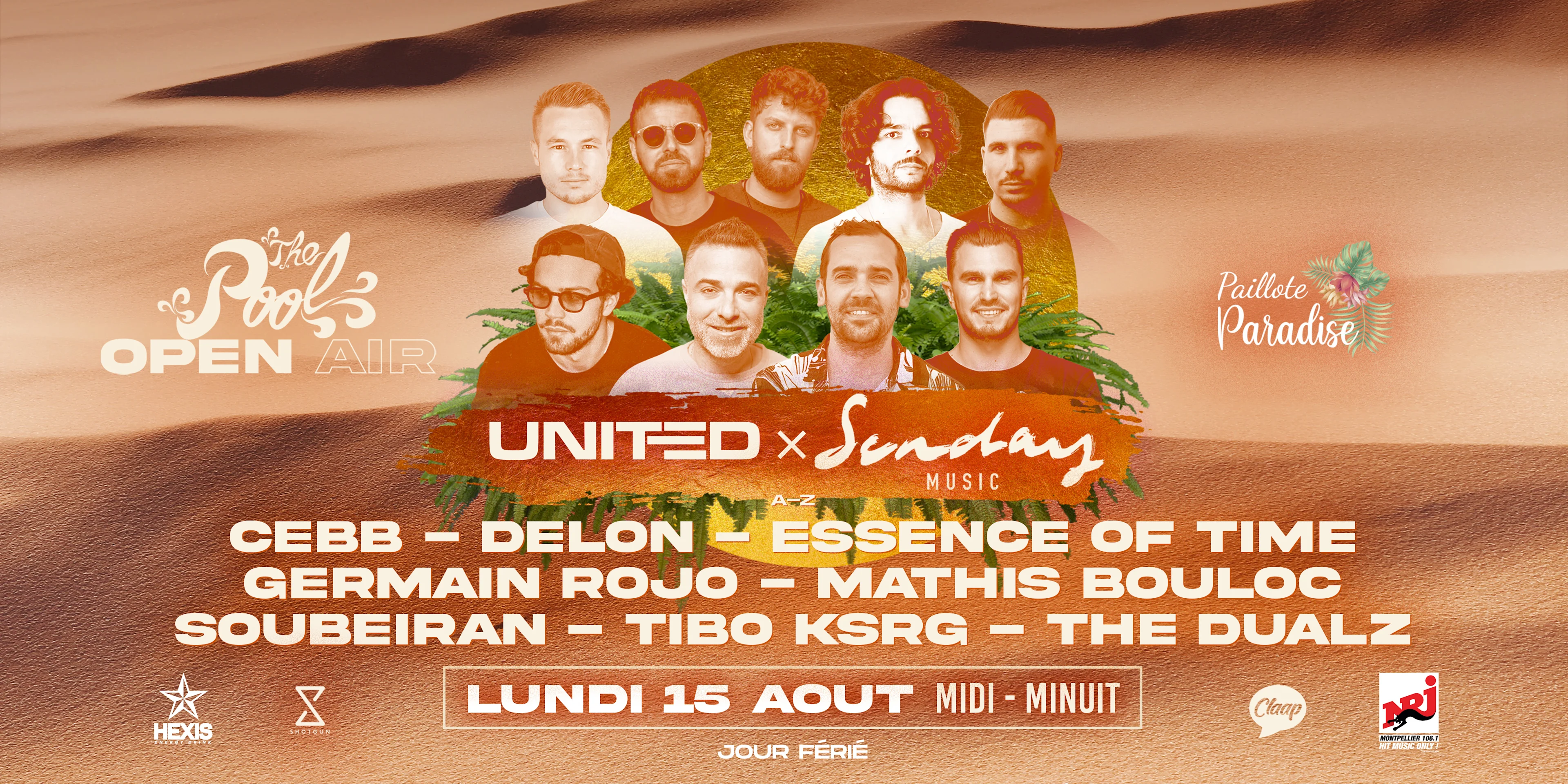 The Pool Open Air : United X Sunday Music Cover