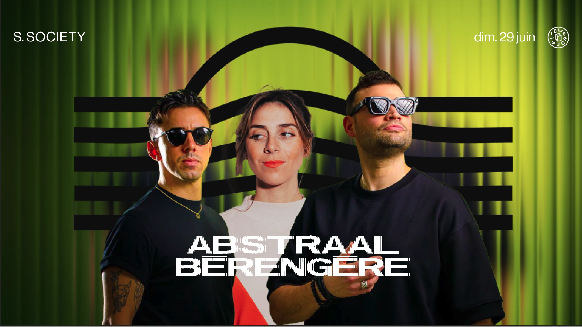 S. Society : Abstraal, Bérengère Cover