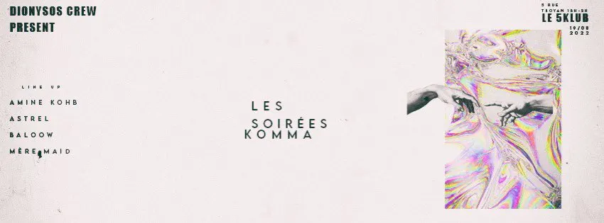 Dionysos Presente "Komma" [Annuler] Cover