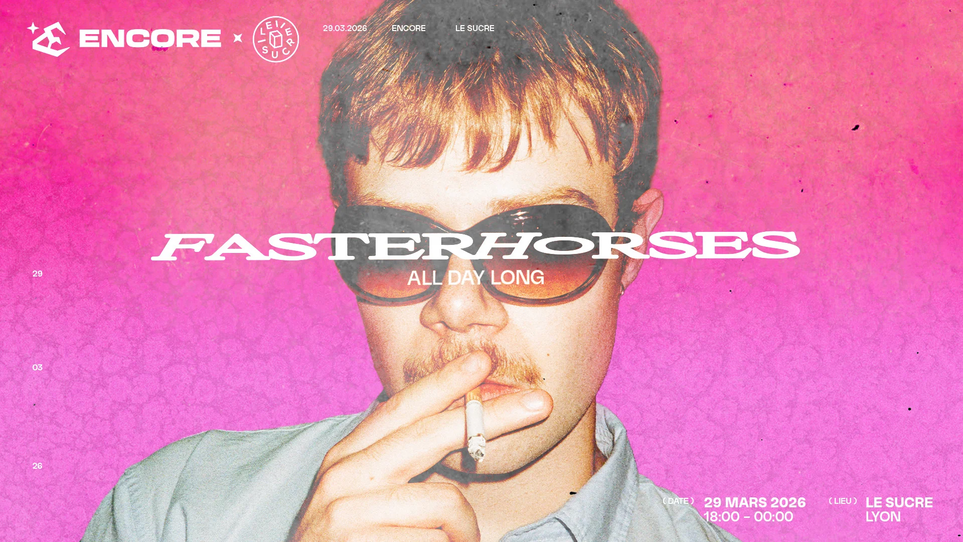 S. Society X Encore : Faster Horses All Day Long Cover