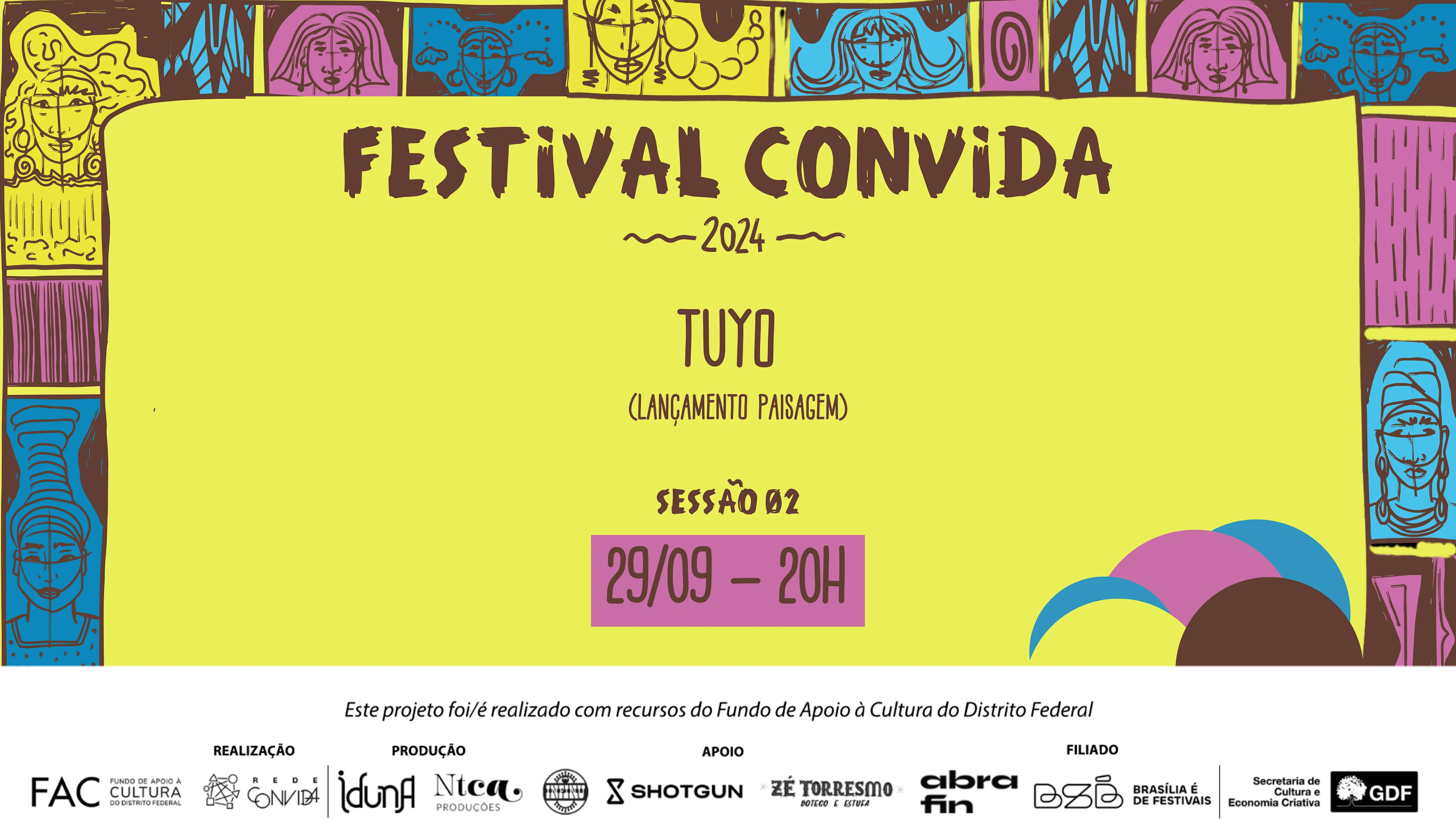 29/09 Festival Convida (Sessão 2) - Tuyo Lançamento Paisagem Cover