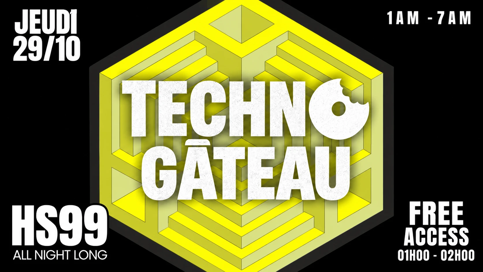 Techno Gâteau - Free Avt 02h Cover