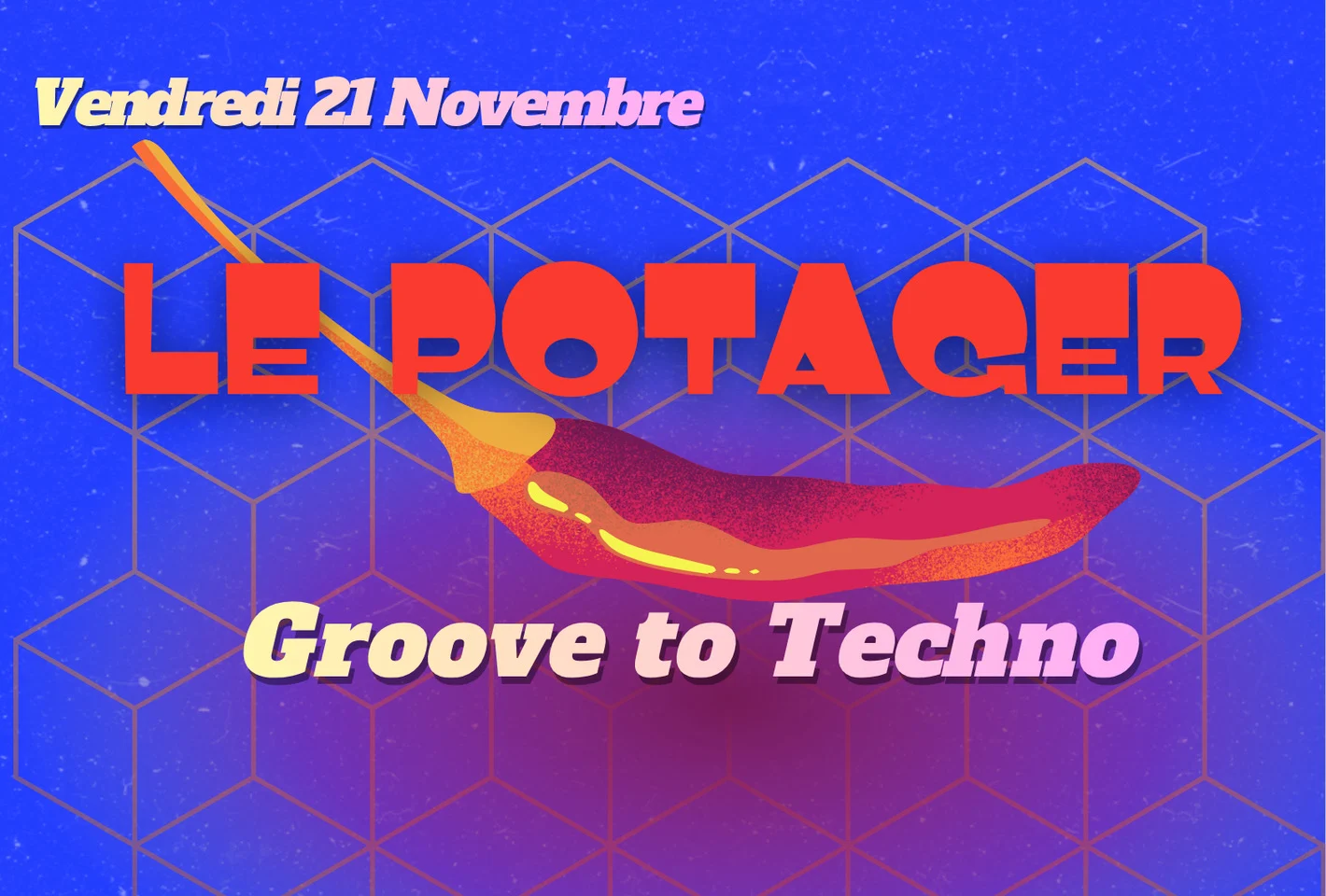 Le Potager - Groove To Techno Cover