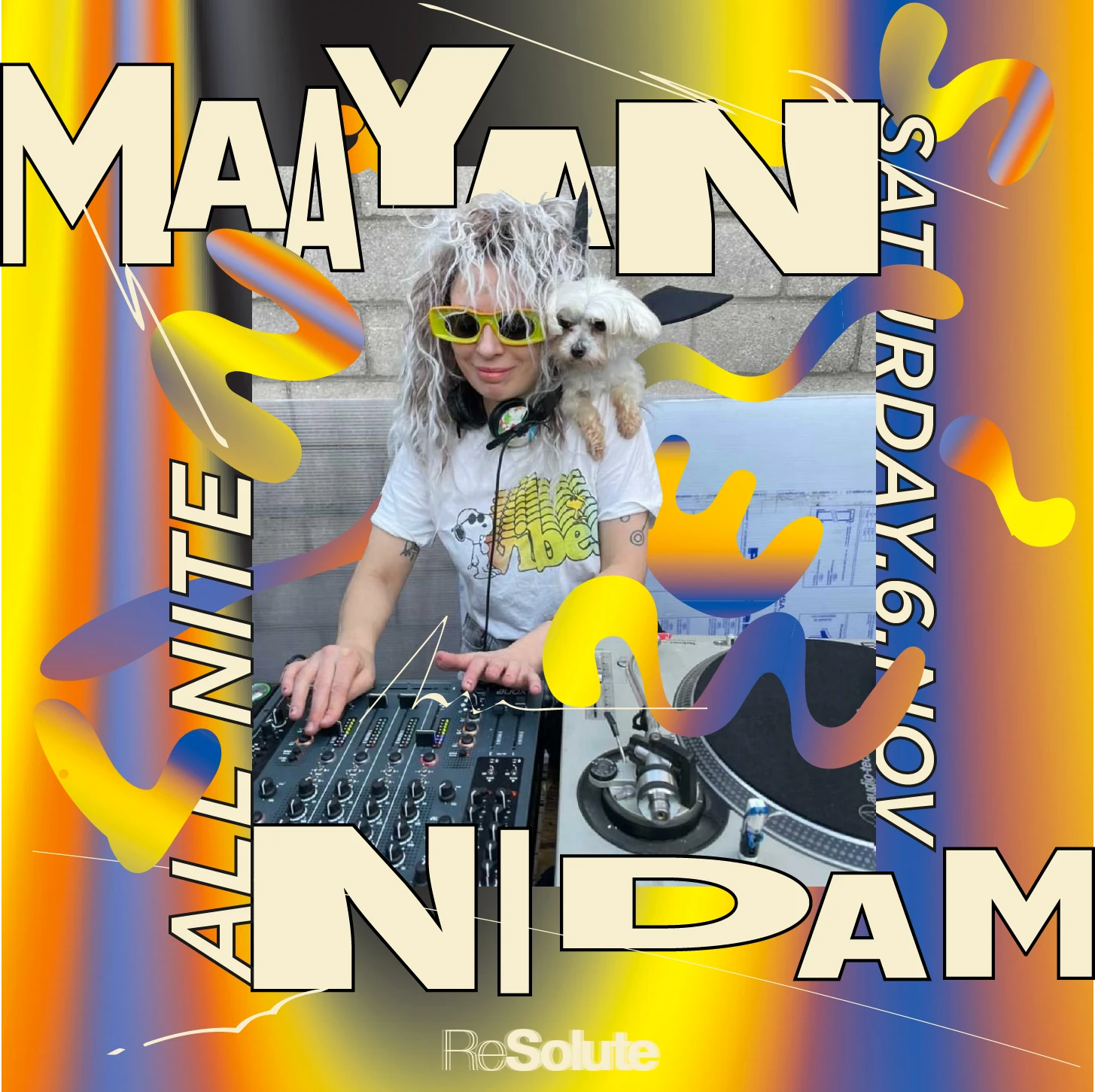 Resolute With Maayan Nidam (All Nite Long) Cover