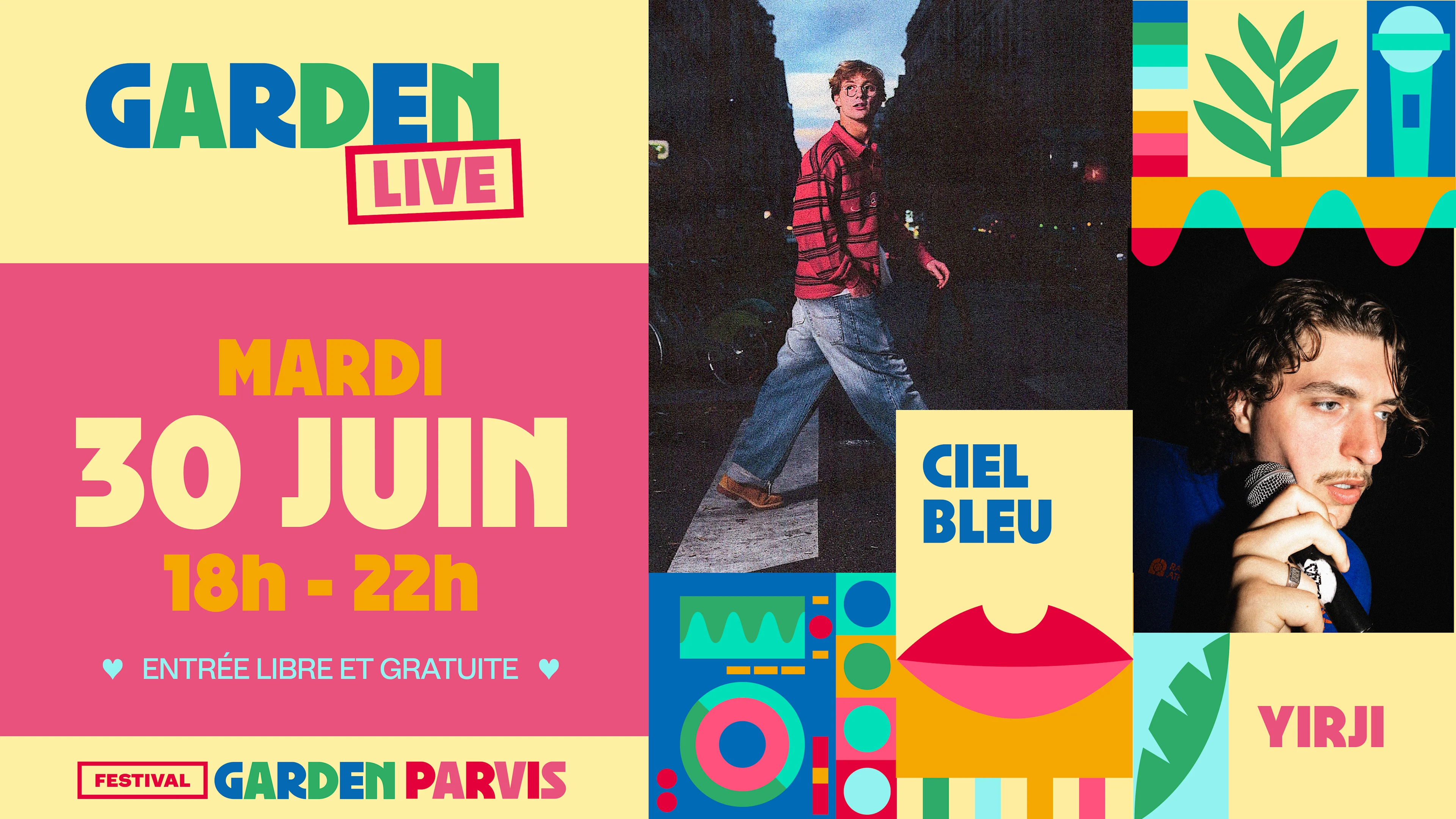 Garden Live W/ Cielbleu & Yirji Cover