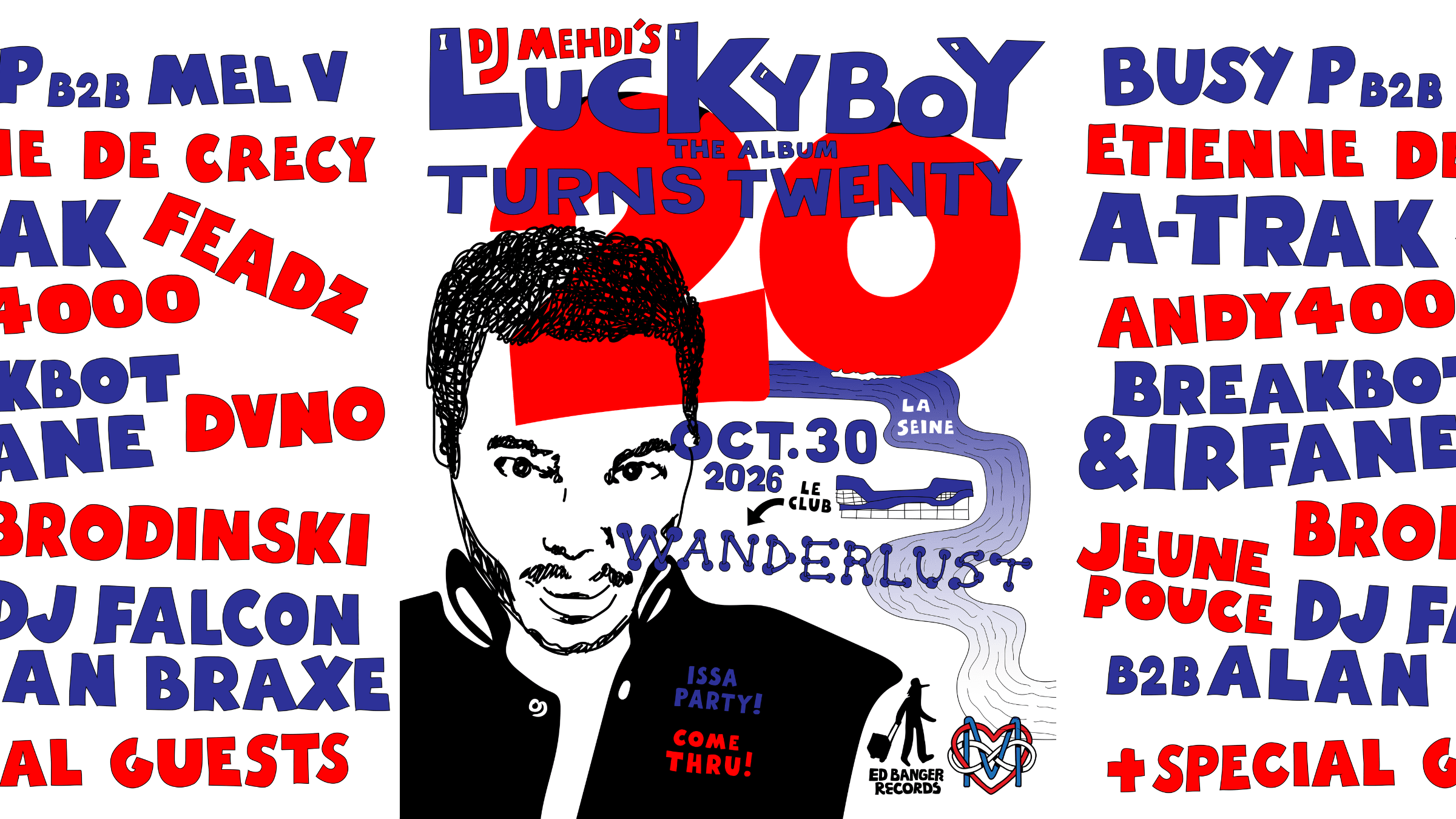Dj Mehdi's 'lucky Boy' Turns Twenty Cover