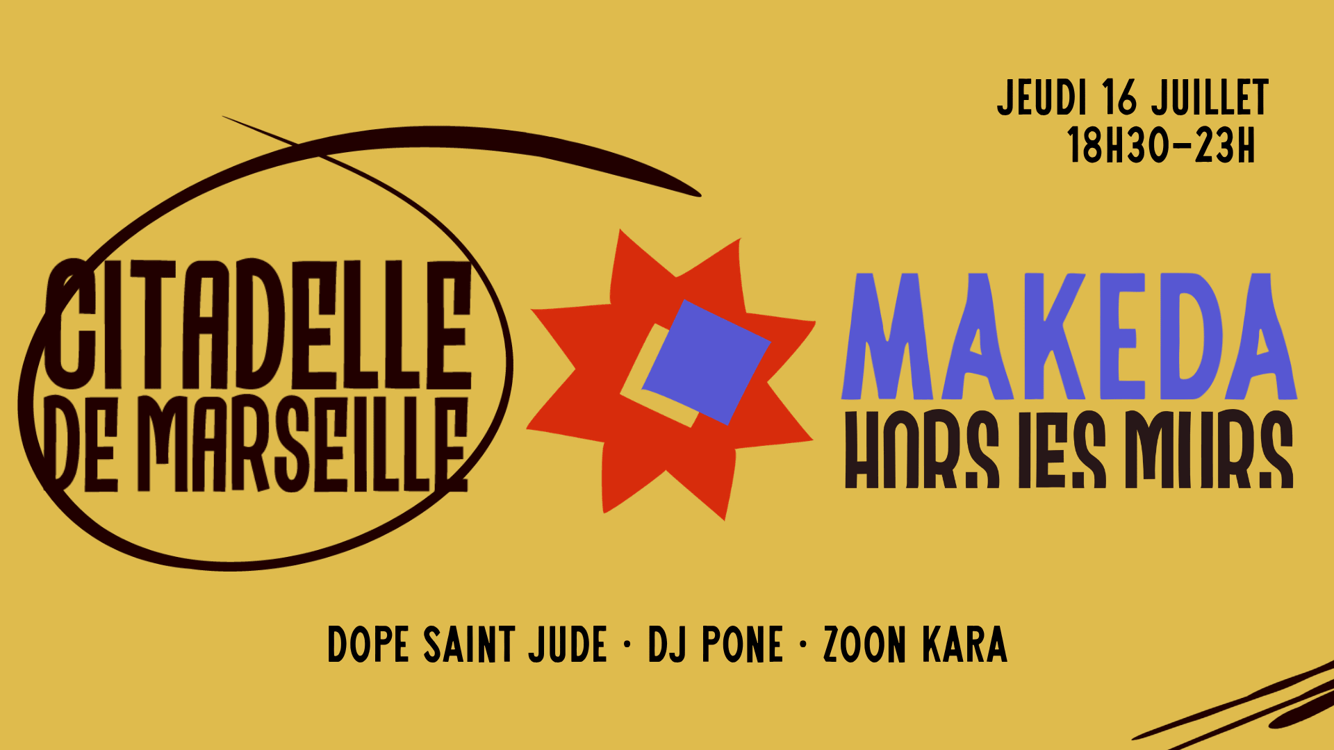 Le Makeda À La Citadelle - Dope Saint Jude,  Dj Pone... Cover