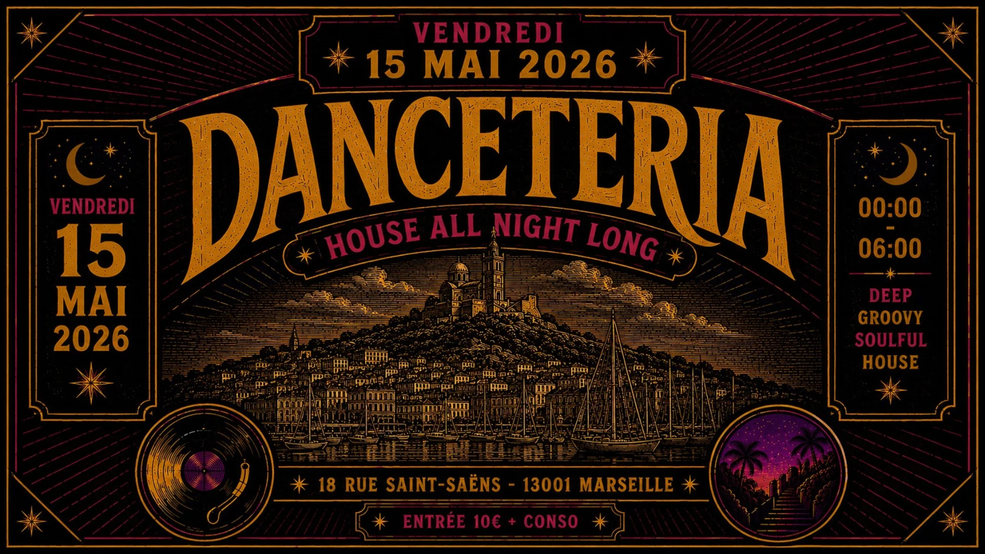 House Music W/ Oyster Catcher + Lobby @ Danceteria Cover