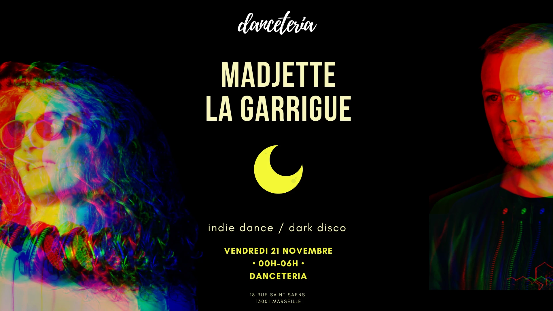 Madjette + La Garrigue // Indie Dance // Dark Disco Cover