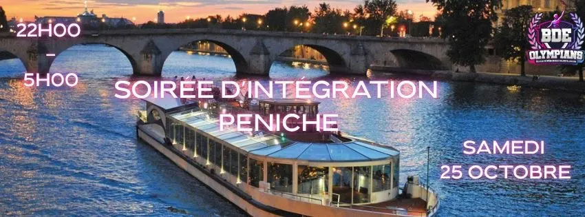 Soirée Péniche - Esa Cover