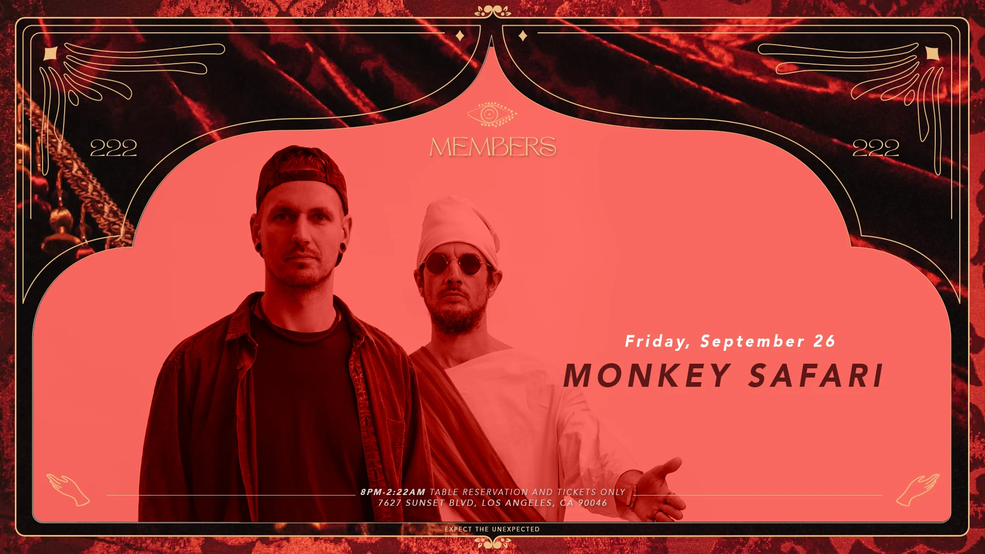 Members Present: Monkey Safari Cover