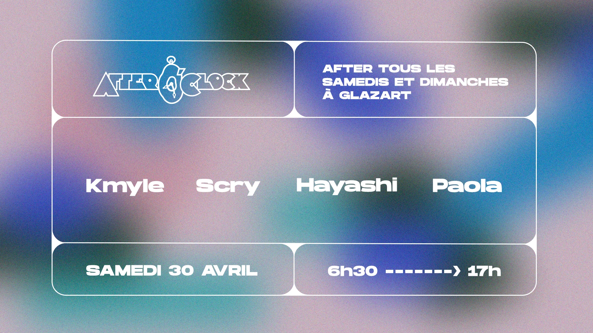 After O'clock : Kmyle, Paola, Scry, Hayashi Cover