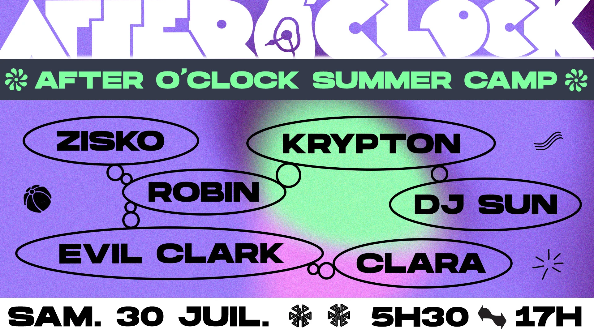 Exil X After O'clock Summer Camp : Zisko, Robin, Evil Clark, Clara... Cover