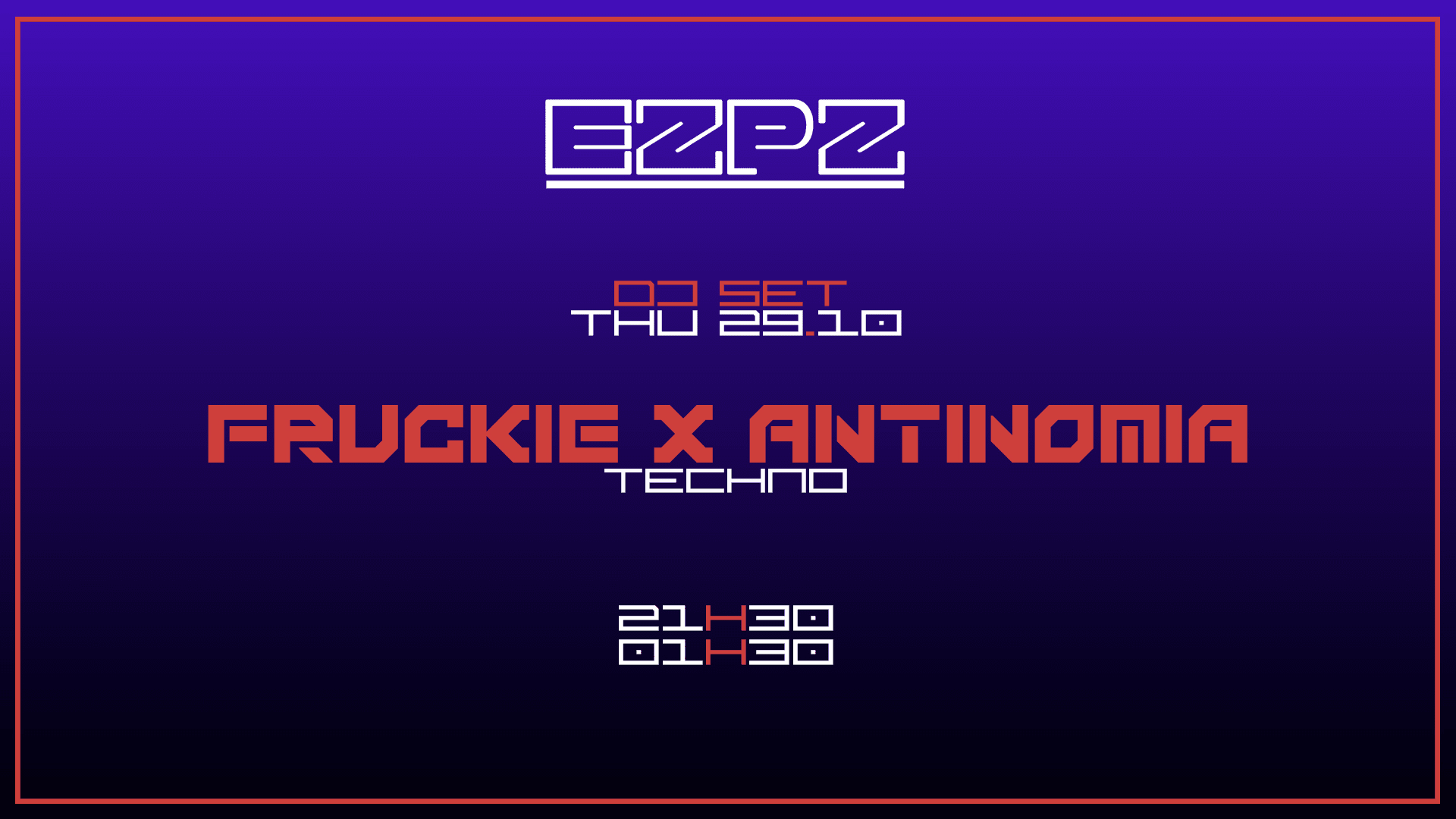 Fruckie X Antinomia @ Ezpz Cover