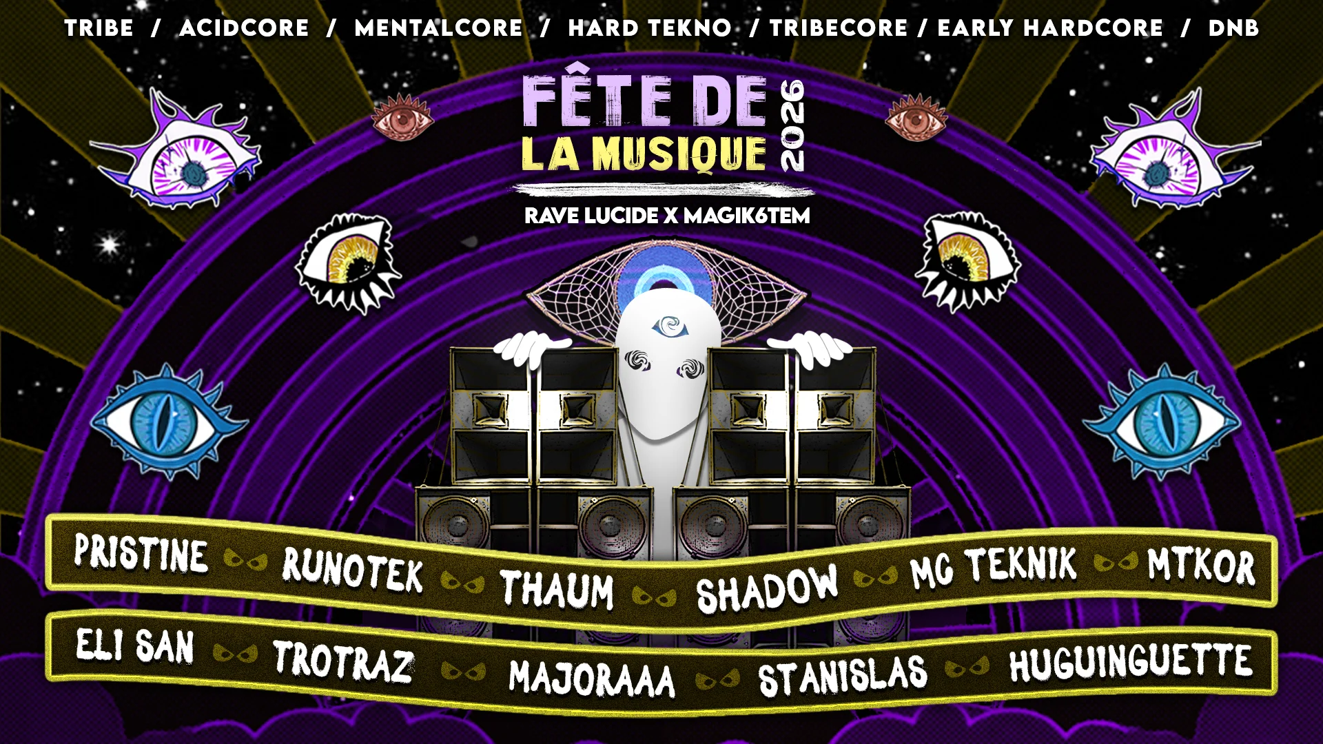 Fête De La Musique - Rave Lucide X Magik6tem Cover