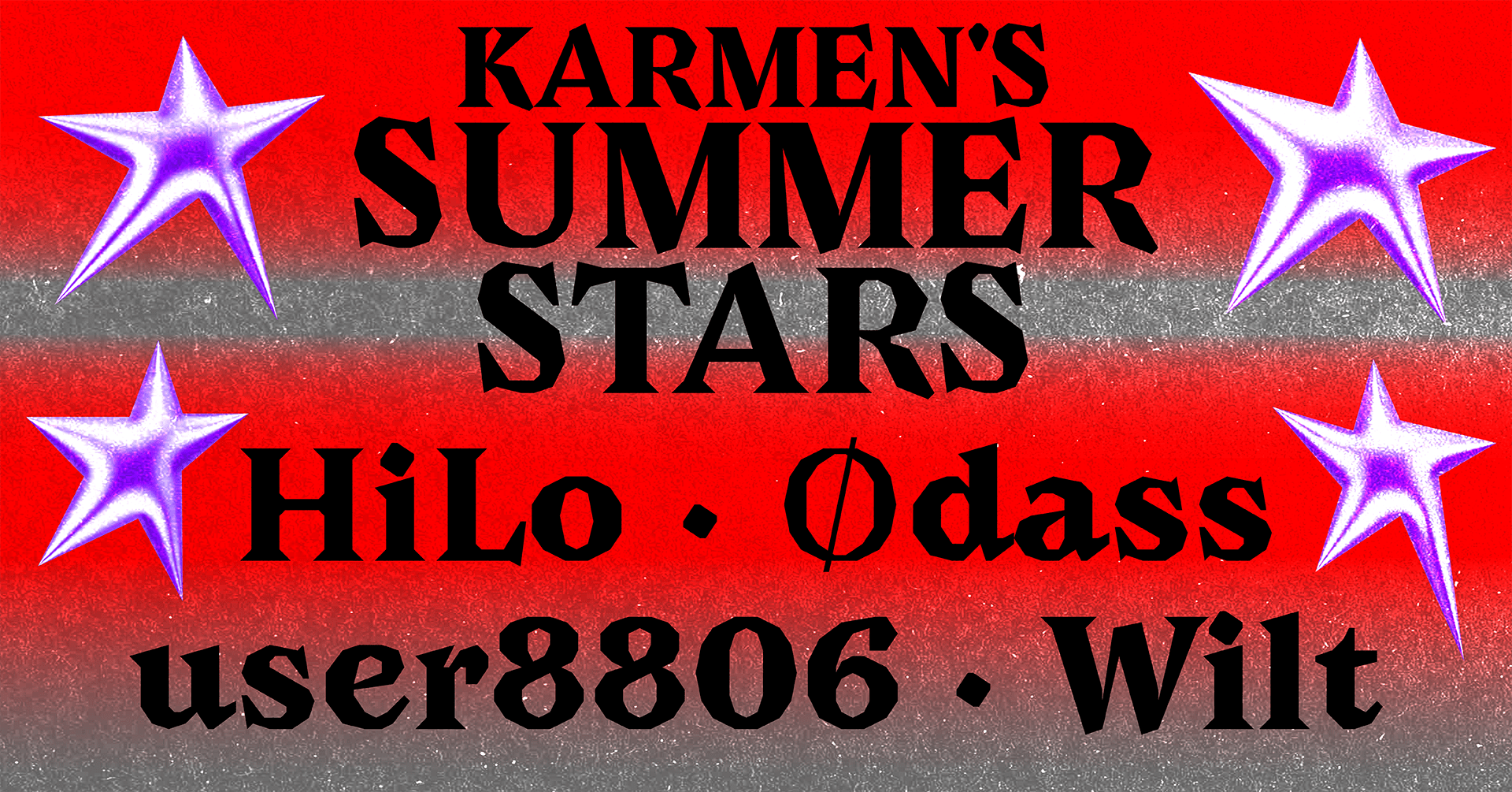Freeday Camina - Karmen's Summer Stars [Hilo & Ødass &+] Cover
