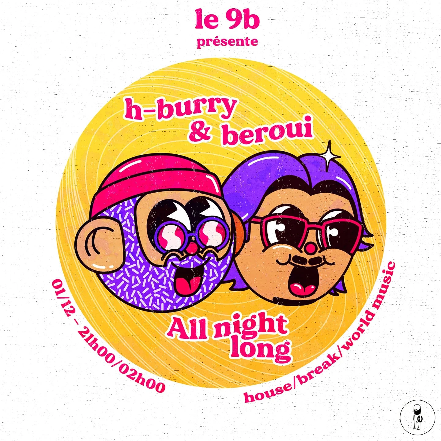 Beroui B2b H-Burry @Le 9b Cover