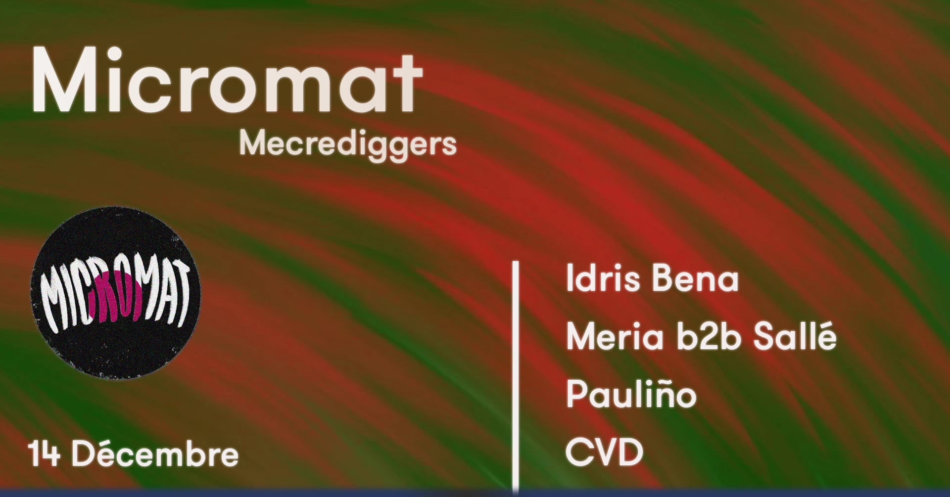 Mercrediggers #3 W/ Idris Bena/ Meria&Sallé/ Paulinio/ Cvd Cover