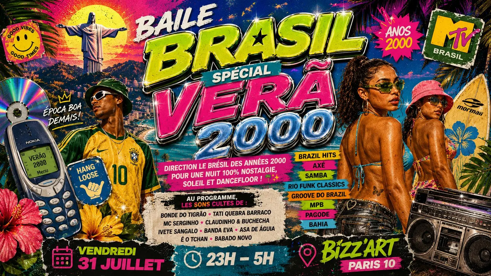 Baile Brasil – Spécial Verão 2000 Cover