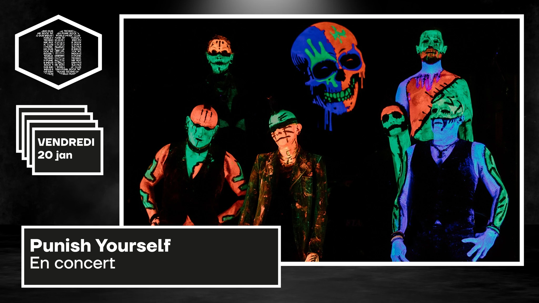 Punish Yourself En Concert Cover