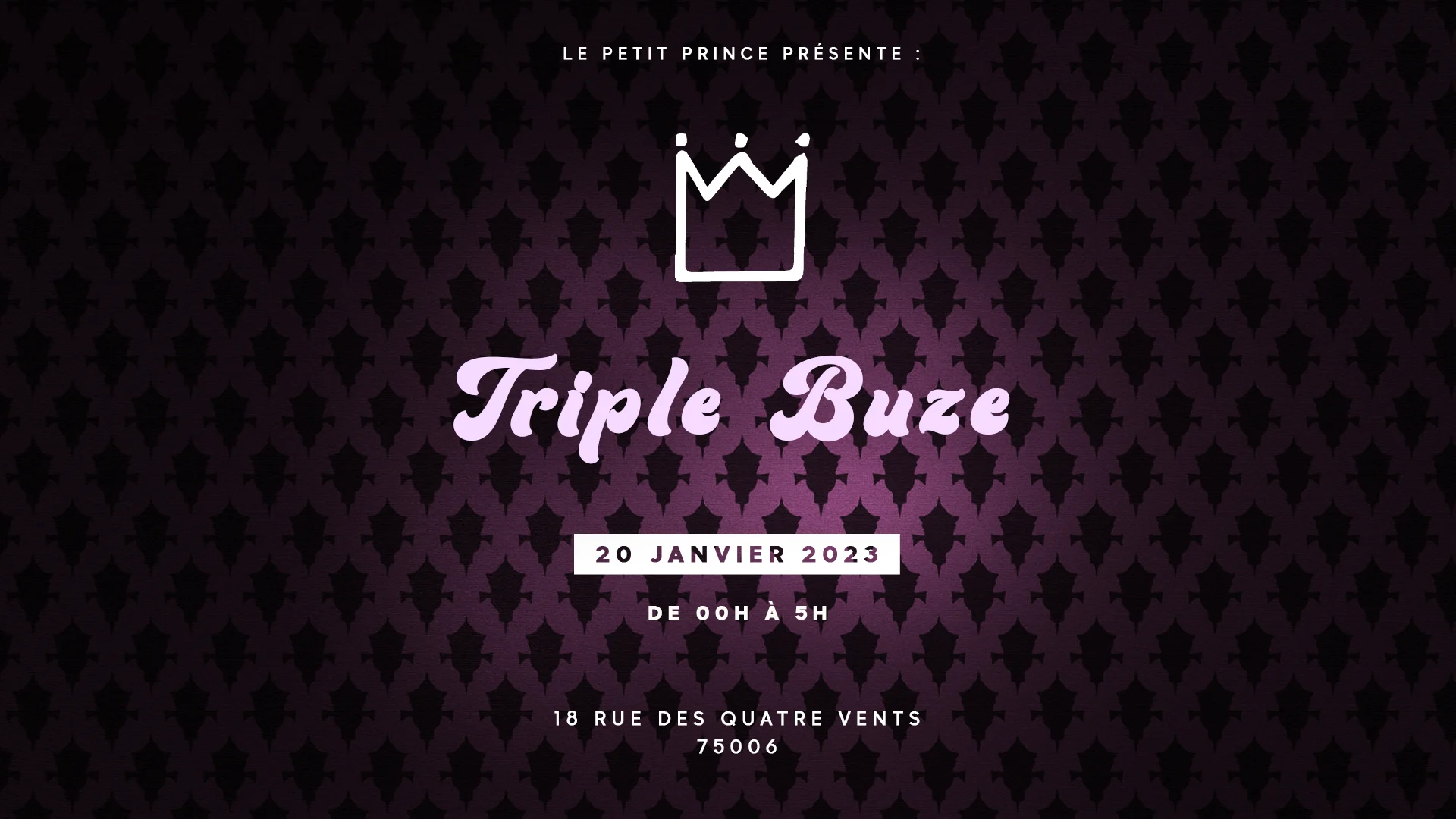 Le Petit Prince Présente : Triple Buze Cover