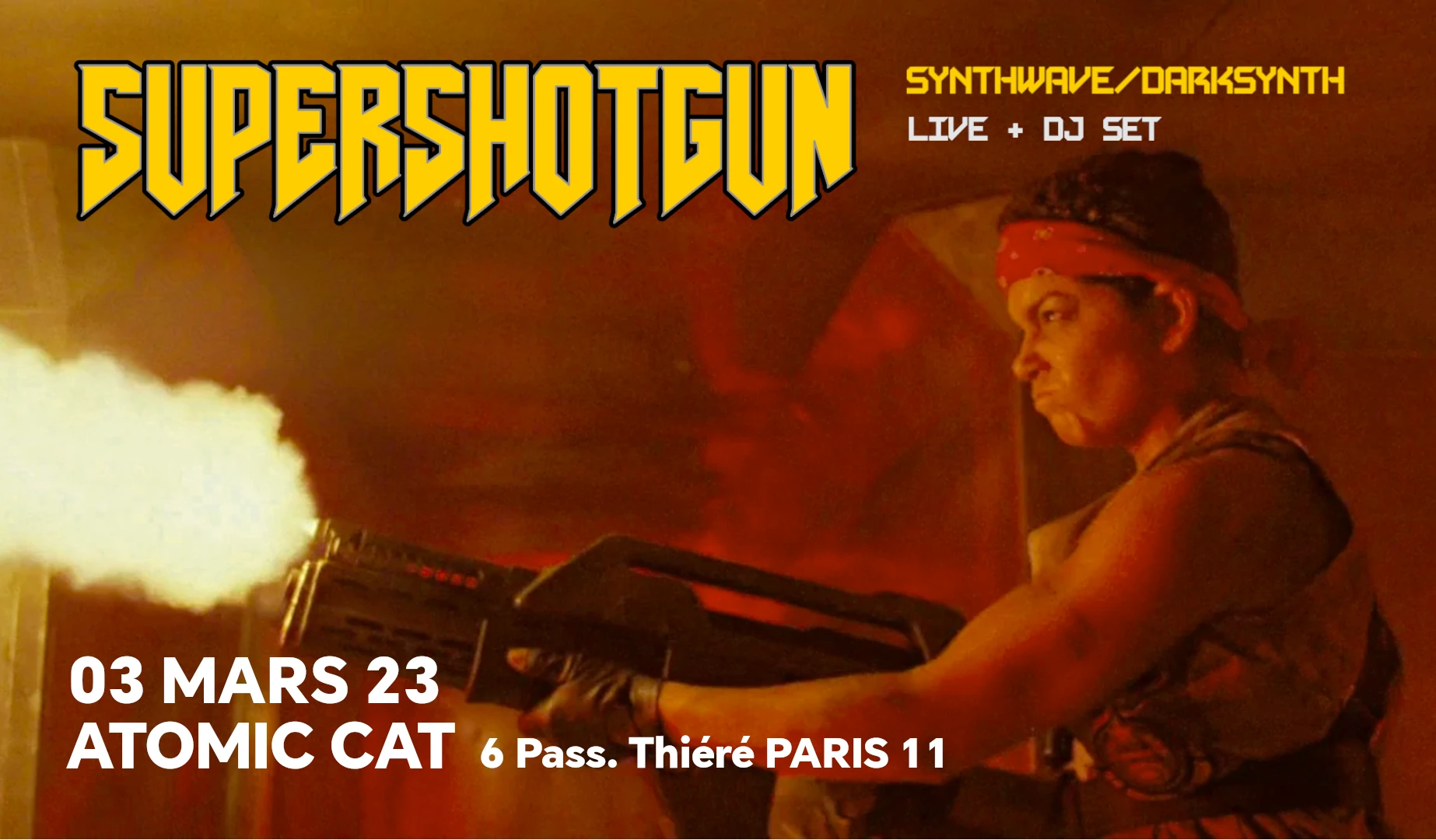 Supershotgun @ Atomic Cat Cover