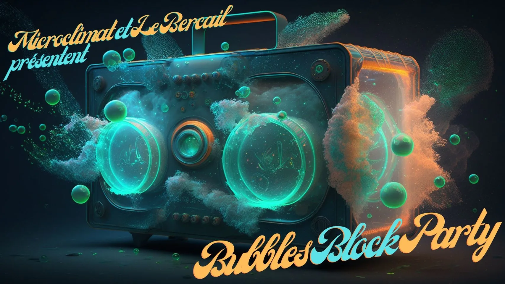 Bubbles Block Party Cover