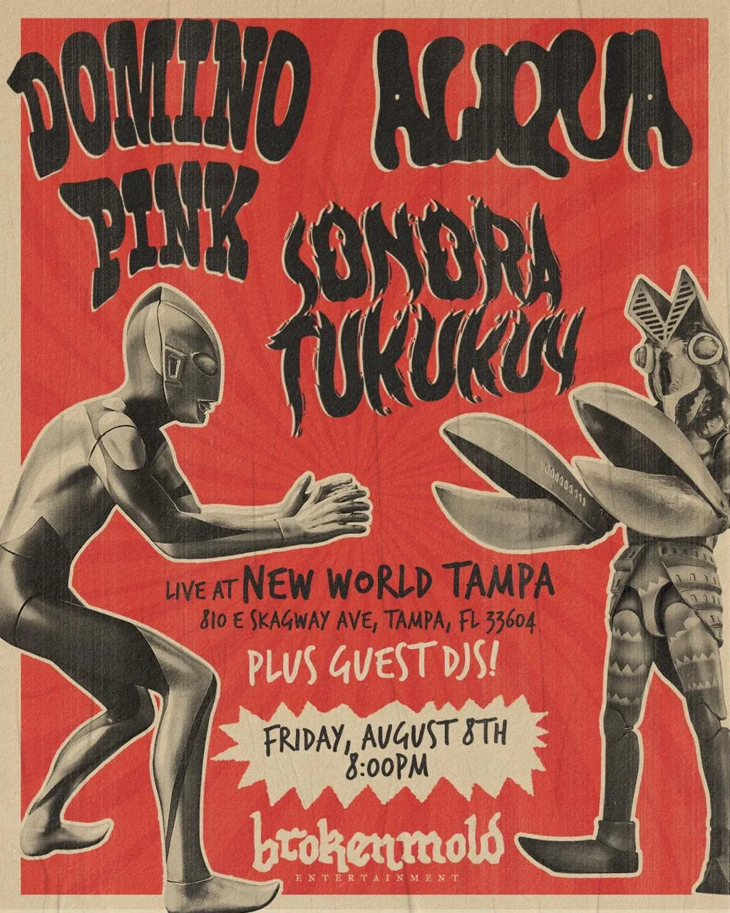 Sonora Tukukuy With Aliqua (Ft Zanzibean) And Domino Pink Cover
