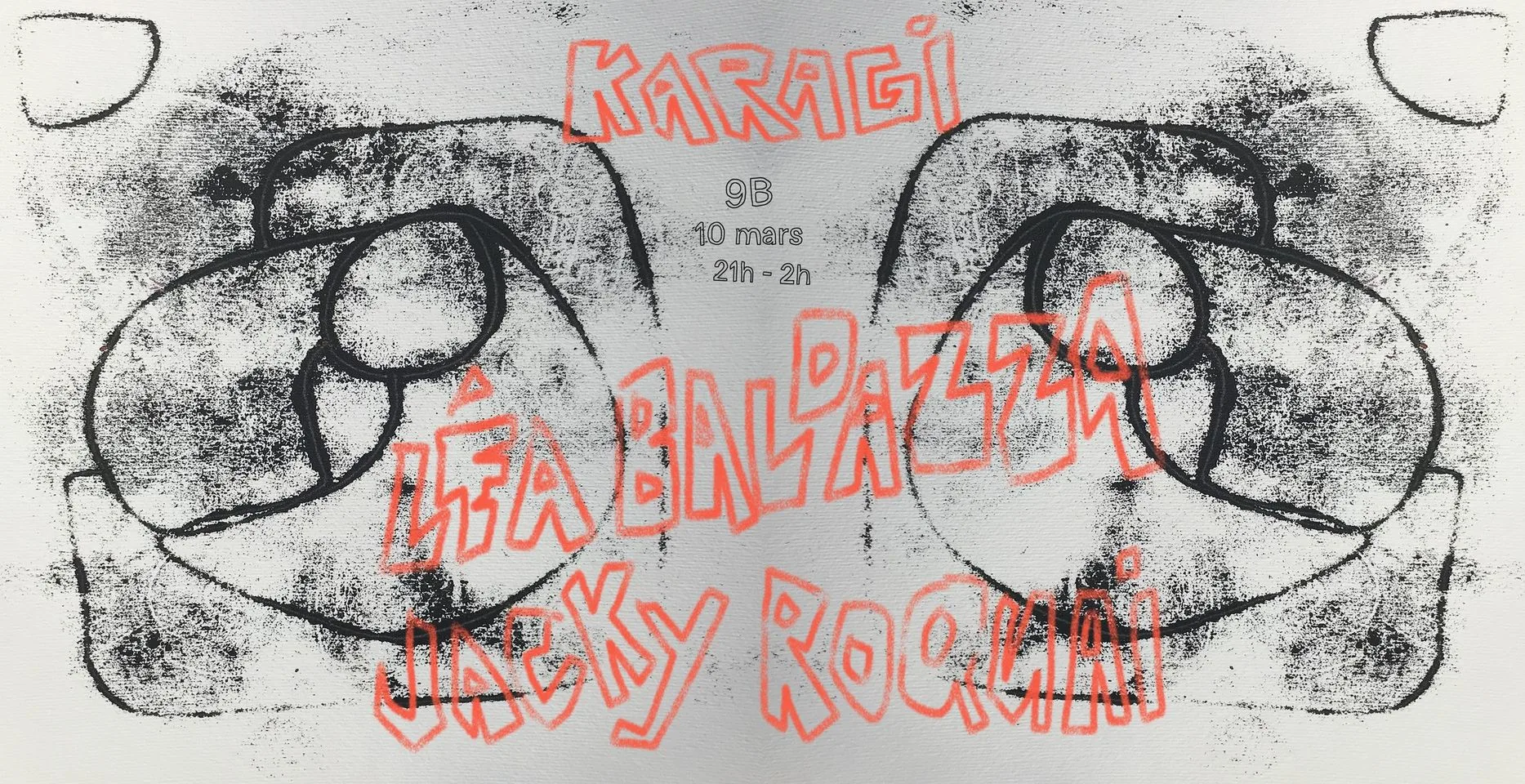 Karagi - Léa Baldazza, Jacky Roquai @Le 9b Cover