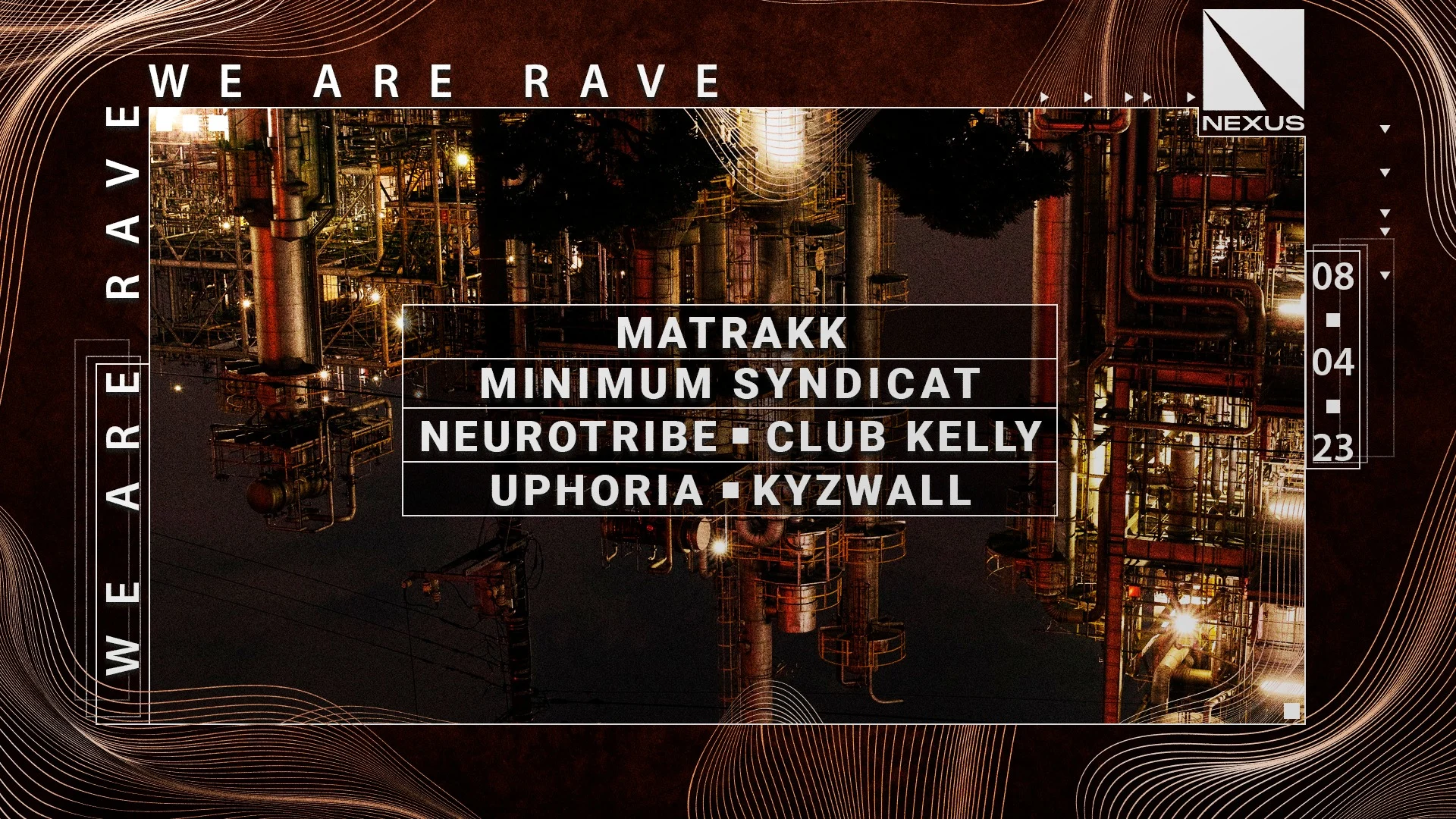 We Are Rave W/ Matrakk, Minimum Syndicat, Neurotribe... Cover