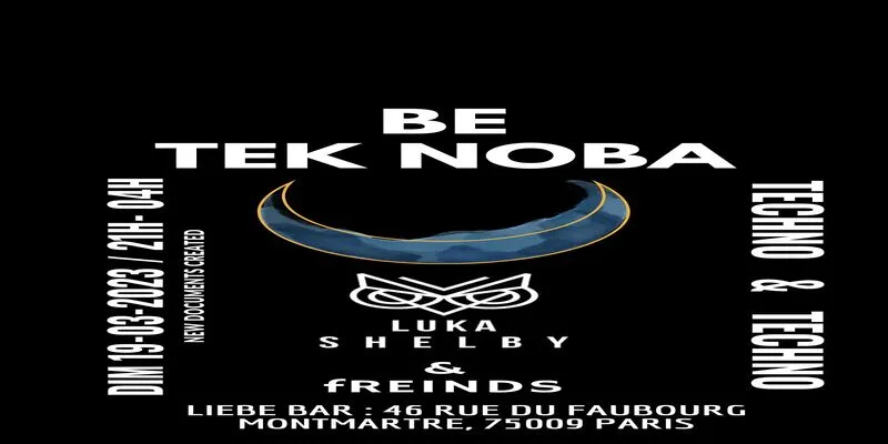 Tek Noba & Freinds Cover