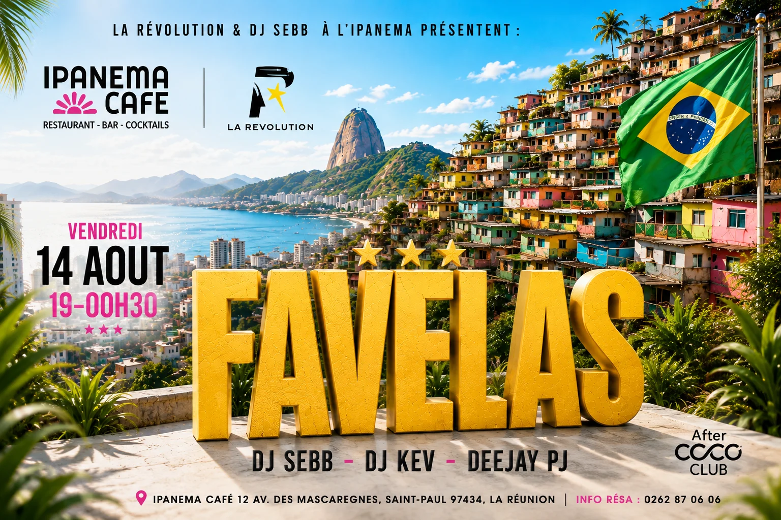 Favelas Ipanema Cover