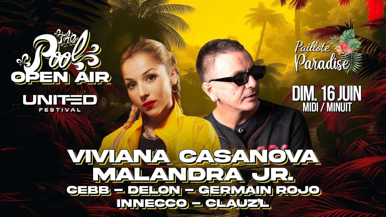 The Pool Open Air : Viviana Casanova & Malandra Jr Cover