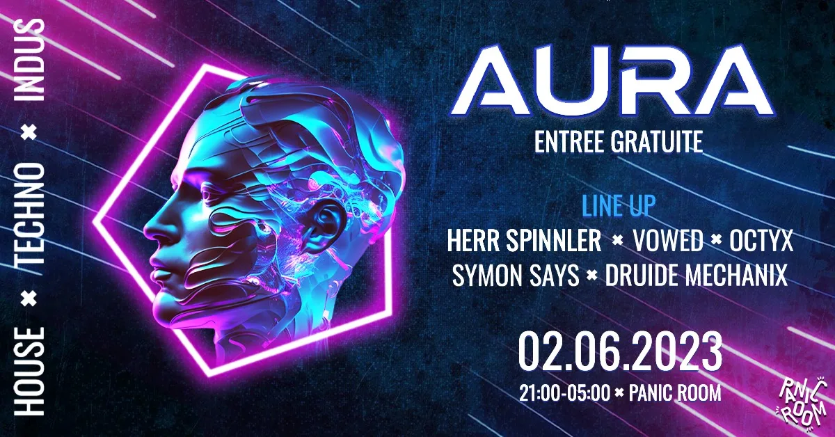 Aura Invite Herr Spinnler @ Panic Room Cover