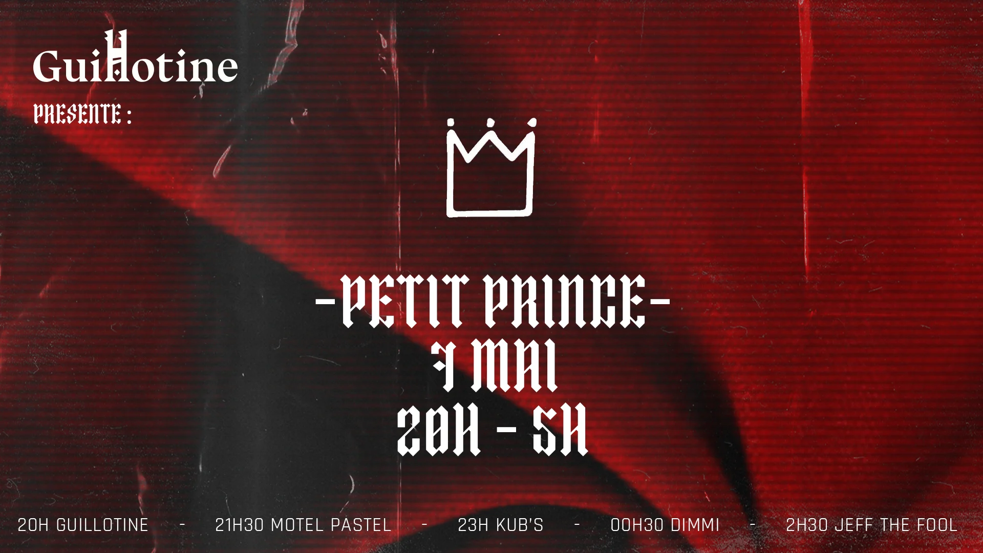 Before - Le Petit Prince Présente Jeff The Fool Cover
