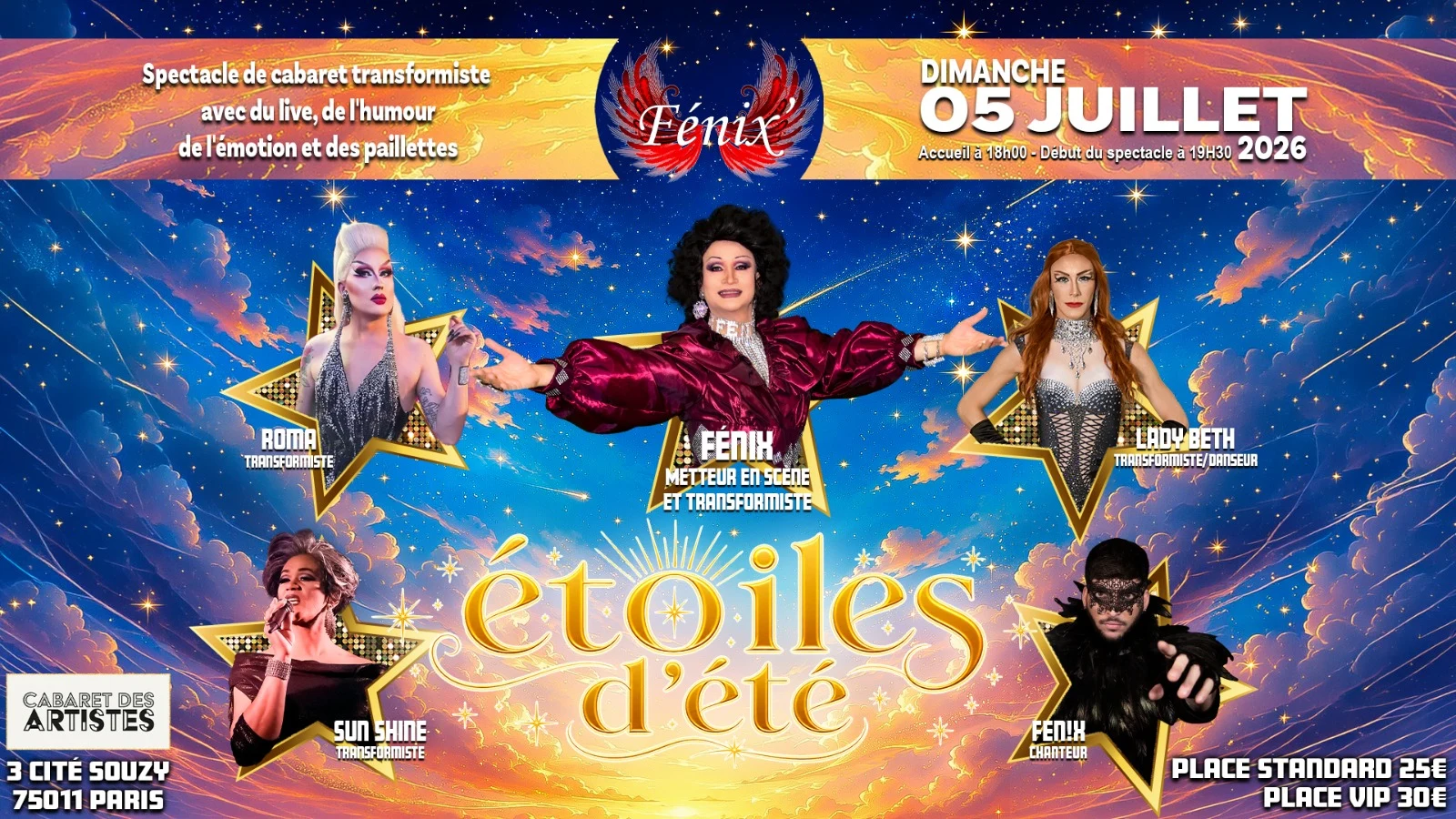 Étoiles D'été Cover