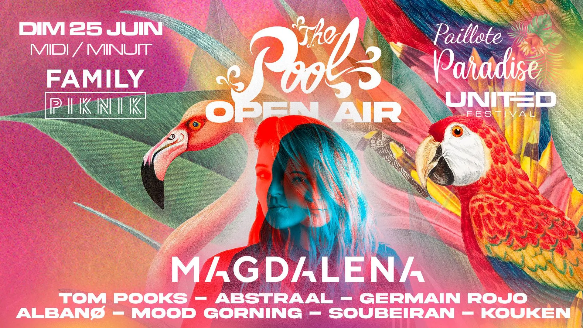 The Pool Open Air × Family Piknik : Magdalena Cover