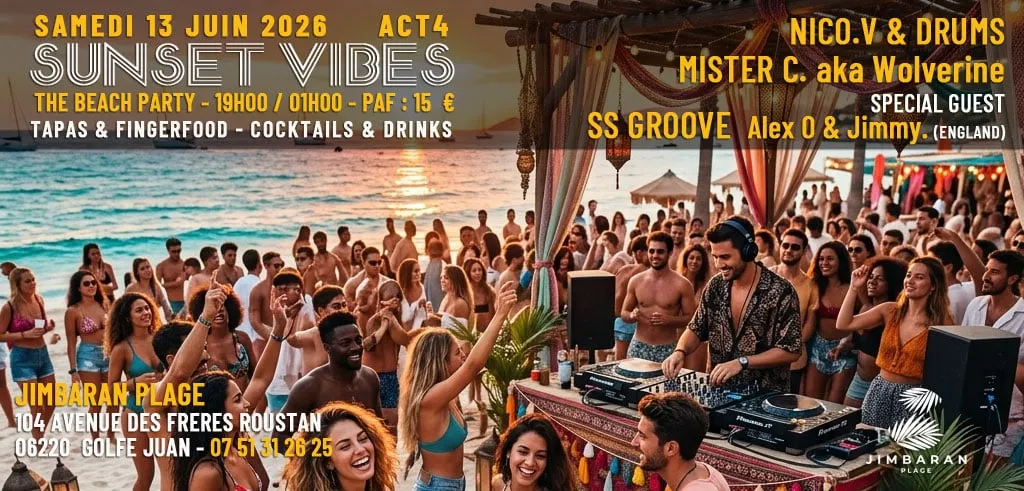 Sunset Vibes Act 4 Nico.V - Mister C Aka Wolverine Ss Groove Cover