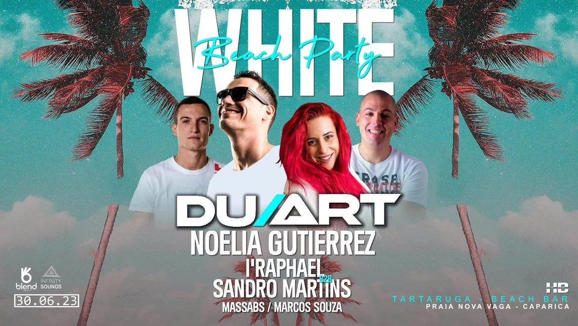 Beach Party Duart, Noelia Gutierrez @ Tartaruga Beach Bar Cover