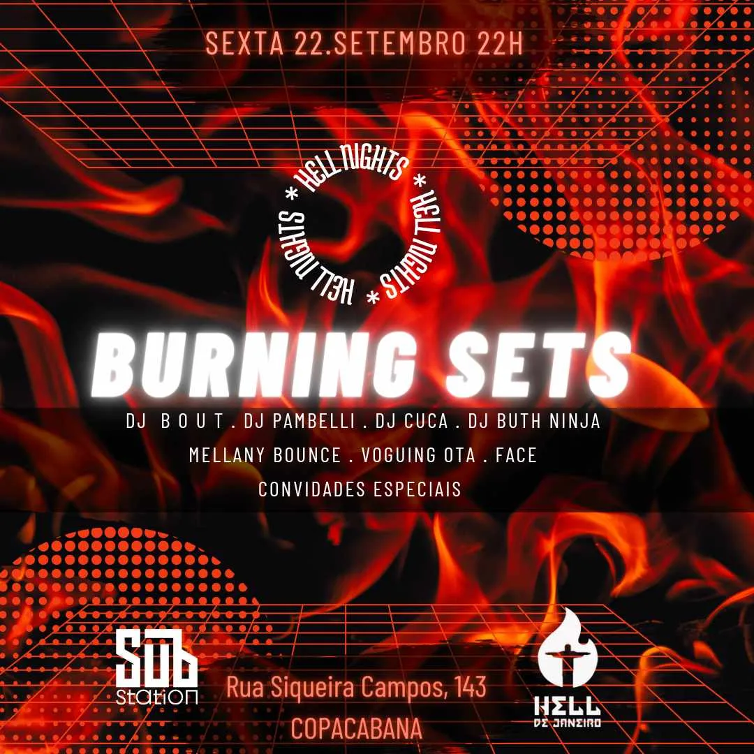 Hell Nights - Burning Sets Cover
