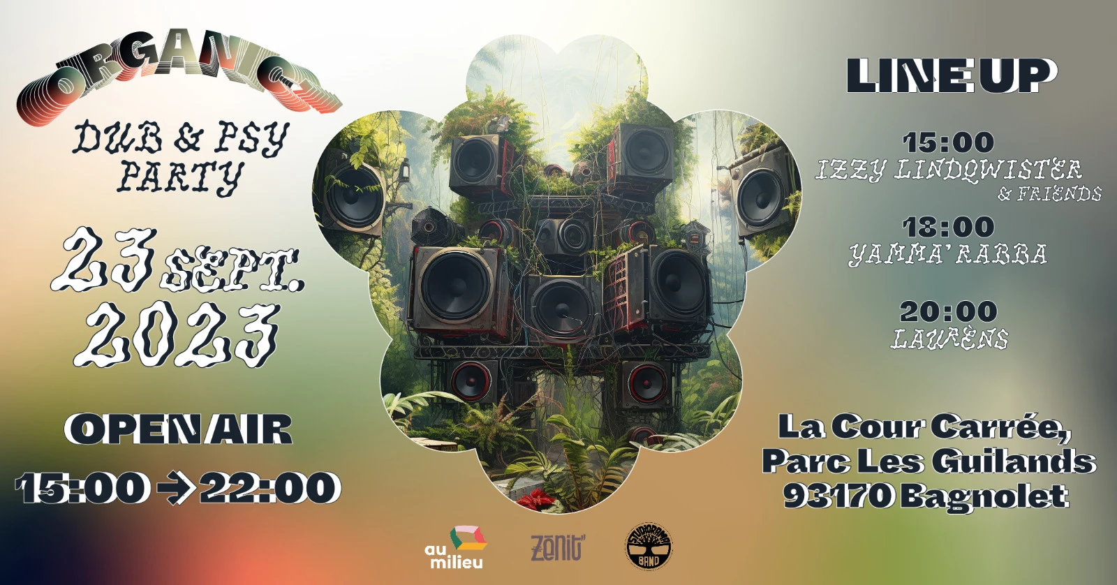 Organic Party By Studiorama Band @ Parc Des Guilands Cover