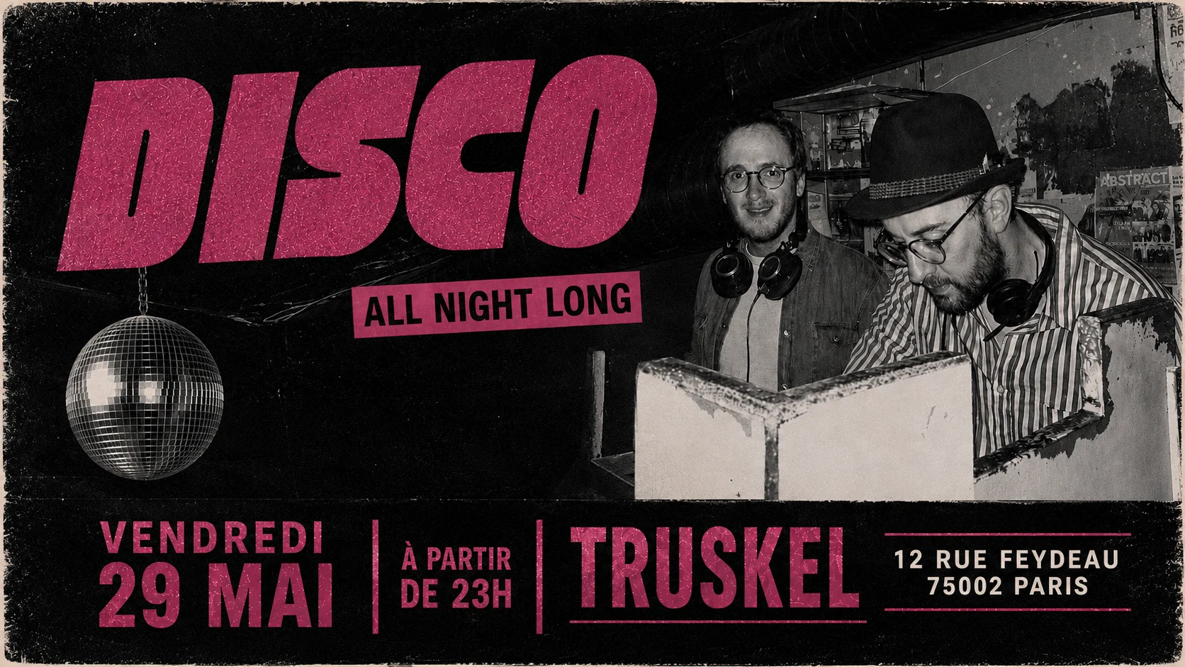 Dj Set - Vendredisco - Truskel Cover