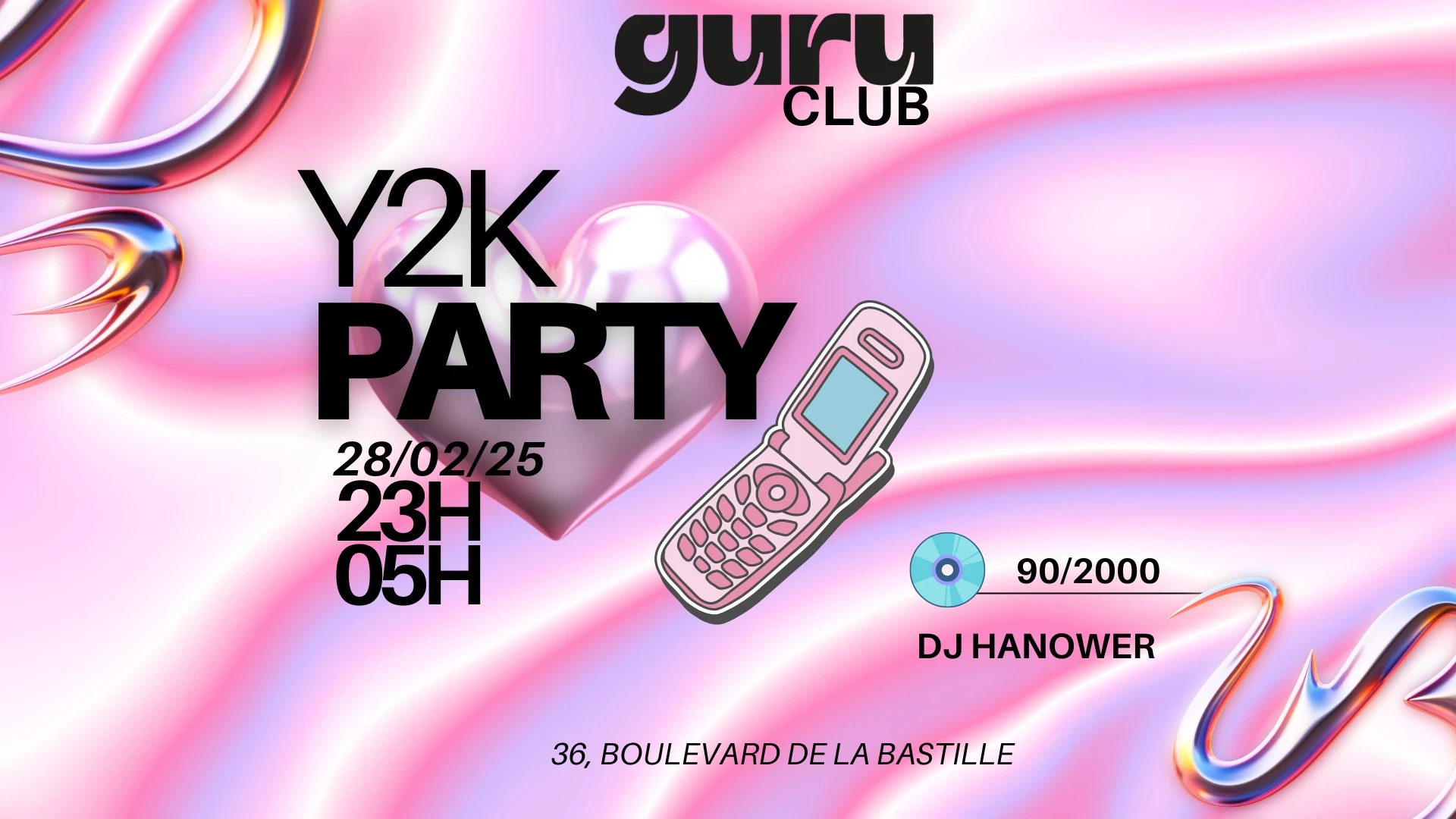Y2k Party - Guru Club Cover