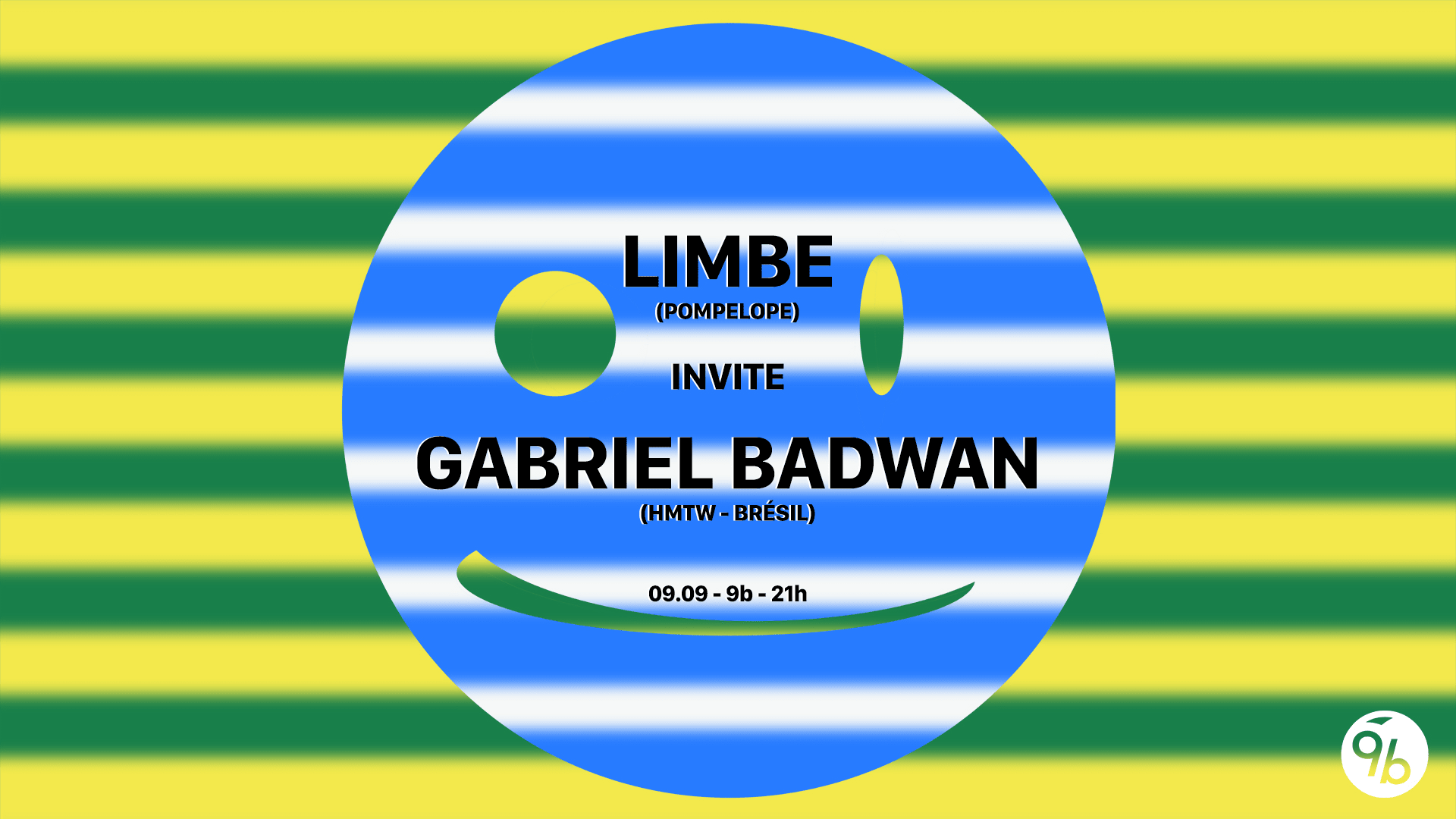 Limbe Invite Gabriel Badwan @Le 9b Cover