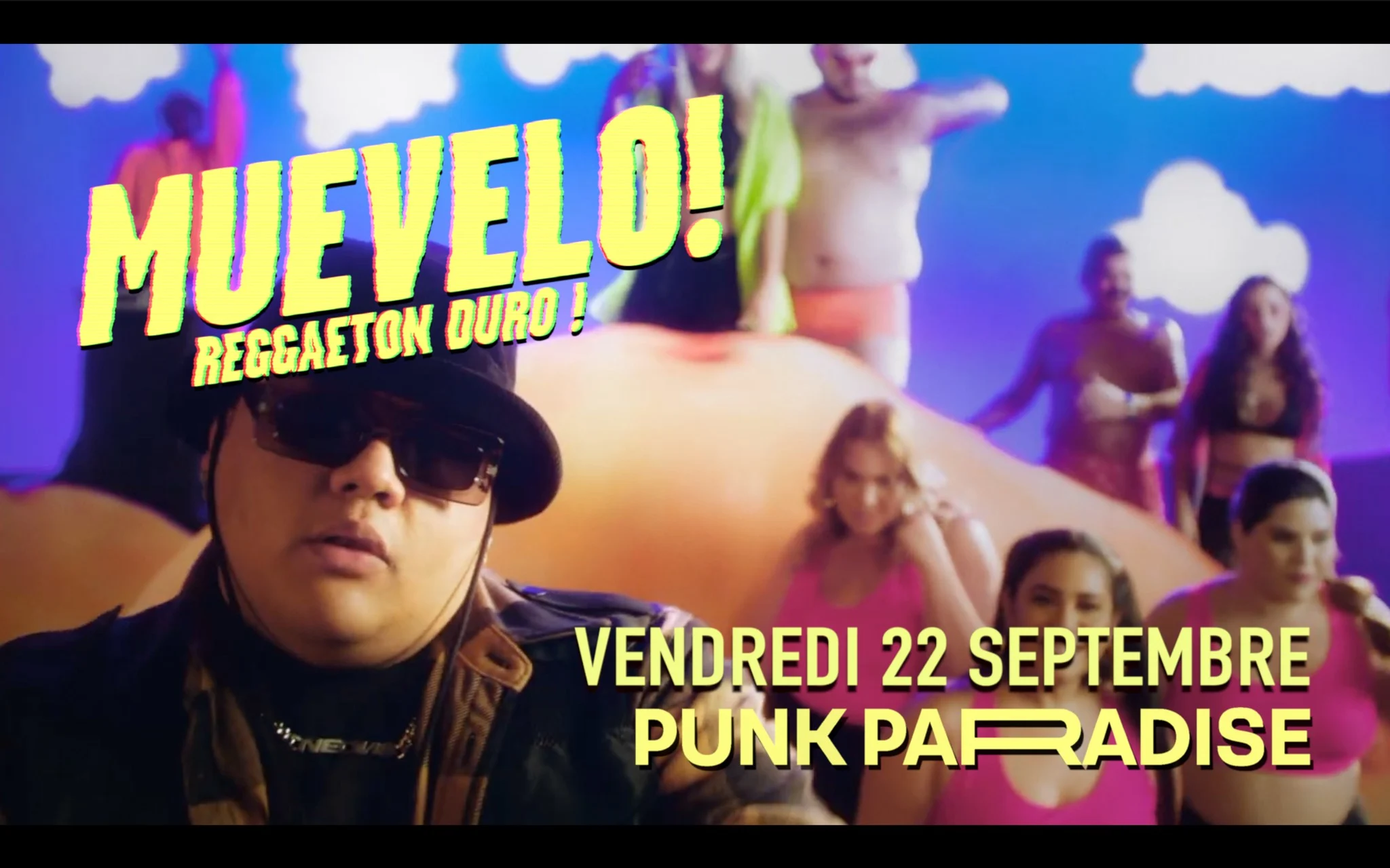 Muevelo ! Reggaeton Duro @ Punk Paradise Cover