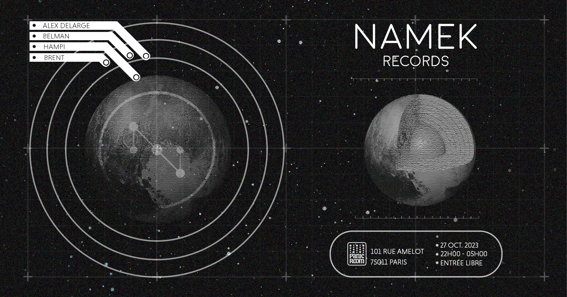 Namek Records All Night Long @ Panic Room Cover