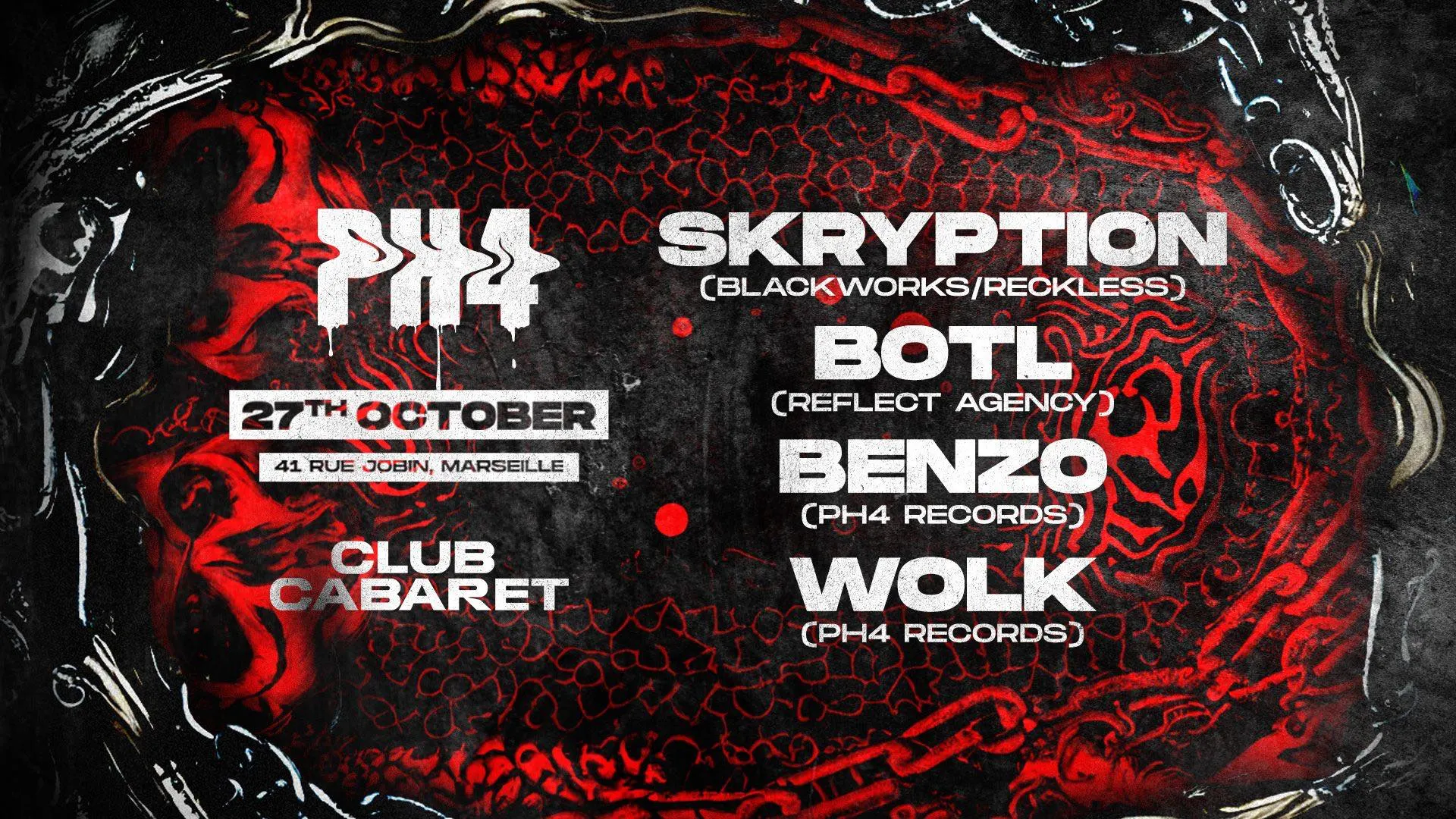 27/10 | Club Cabaret & Ph4 Cover