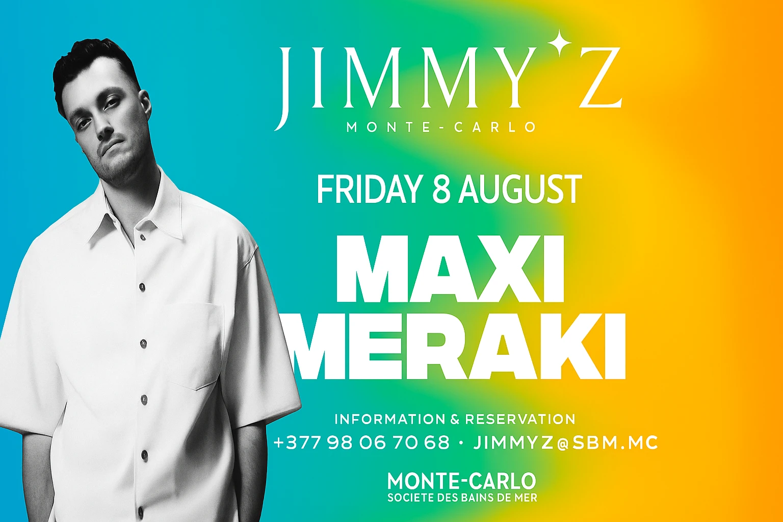 Maxi Meraki X Jimmy’Z MC - 08.08 - Support By Tantrüm Cover