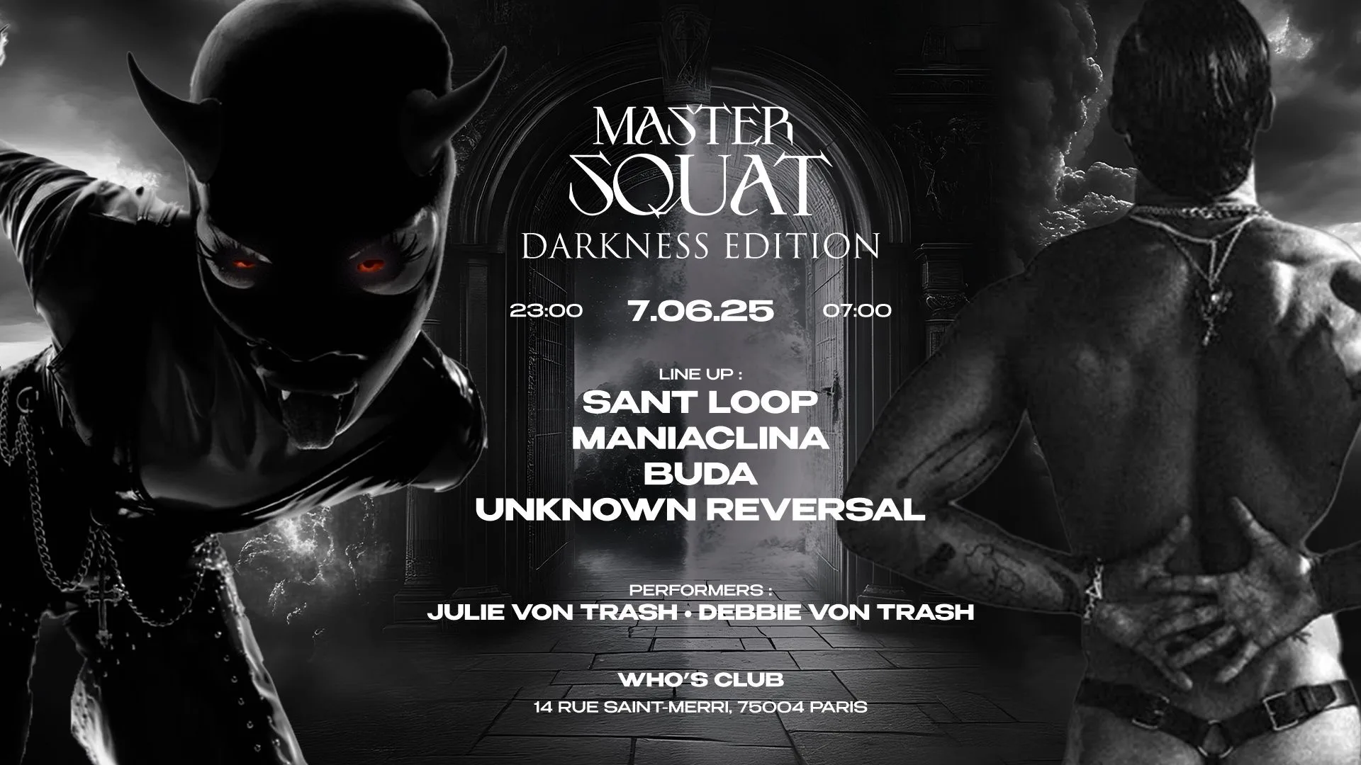Master Squat : Darkness Édition Cover