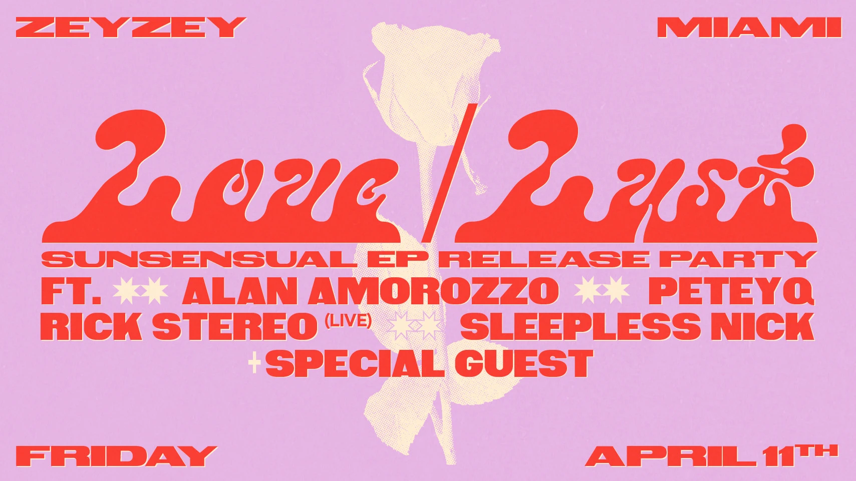Love & Lust Sunsensual Ep Release Party Cover